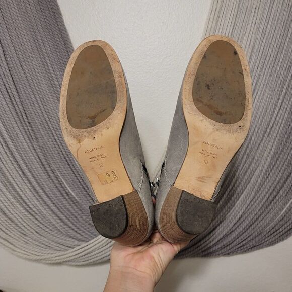 Aquatalia Fianna Perforated Ankle Boot Sz 10 - Picture 6 of 6